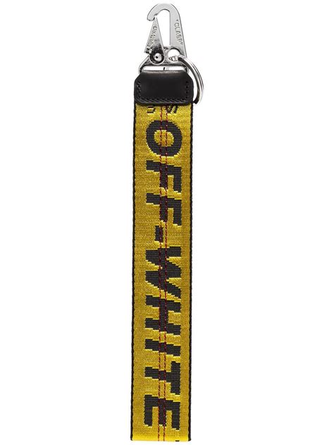 off white keyring